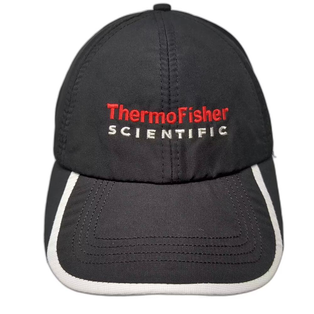 HitWear ThermoFisher Scientific Hat Black White One Size Baseball Cap Adjustable